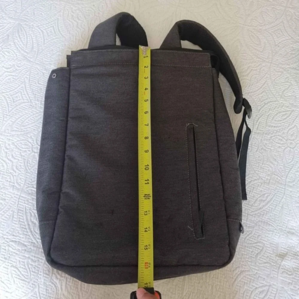 Mi gray laptop backpack